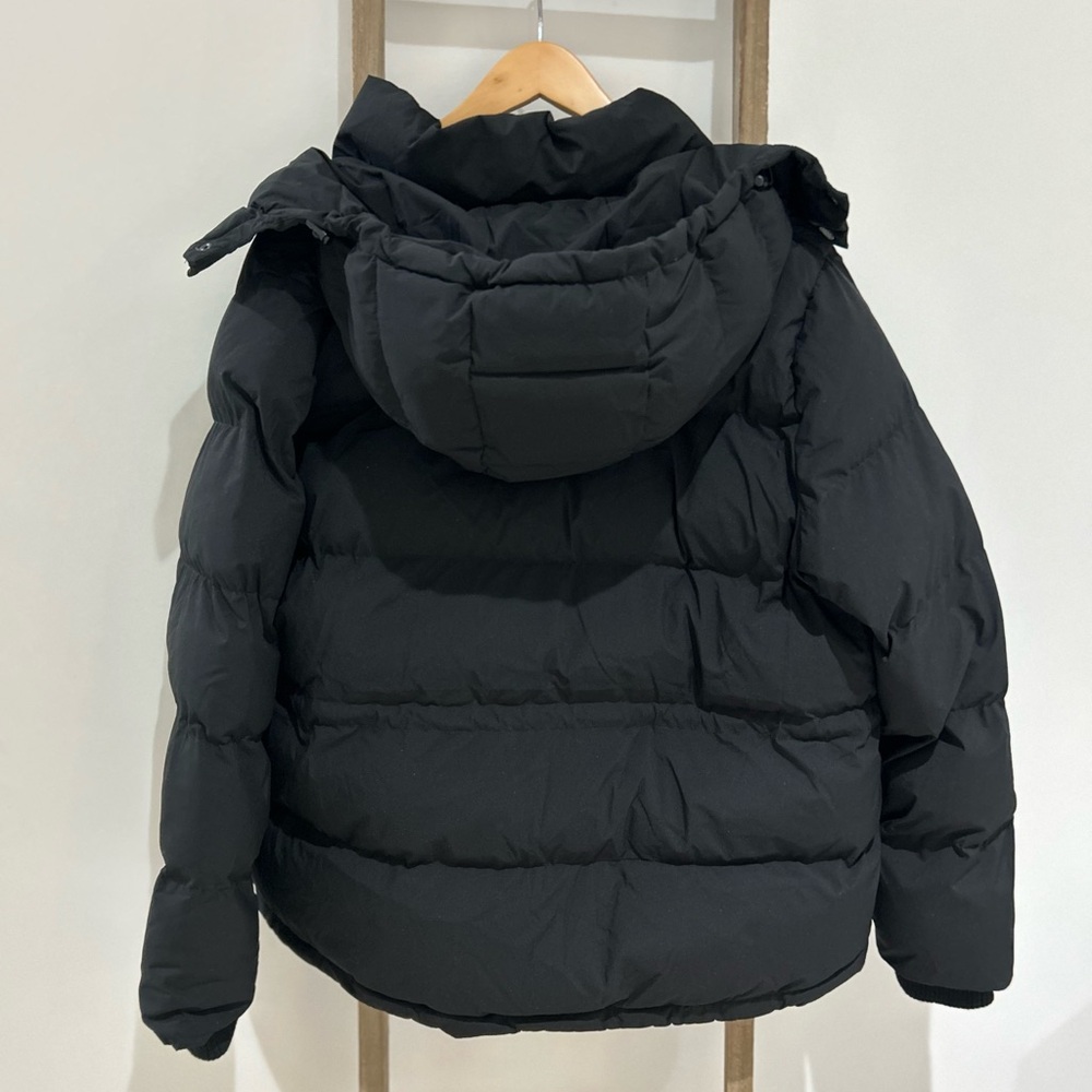 Modern Supply by Sanctuary Black Hooded Puffer Coat Jacket Women’s Size XL NWT - Picture 7 of 10